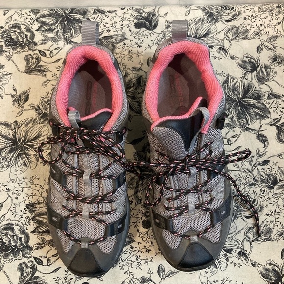 MERRELL Sz 8.5  Siren 2 Sport Hiking Trail Lace Up Vibram Soles Shoes - Picture 3 of 13